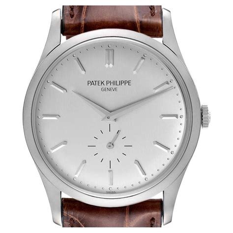 patek calatrava 5196 white gold.